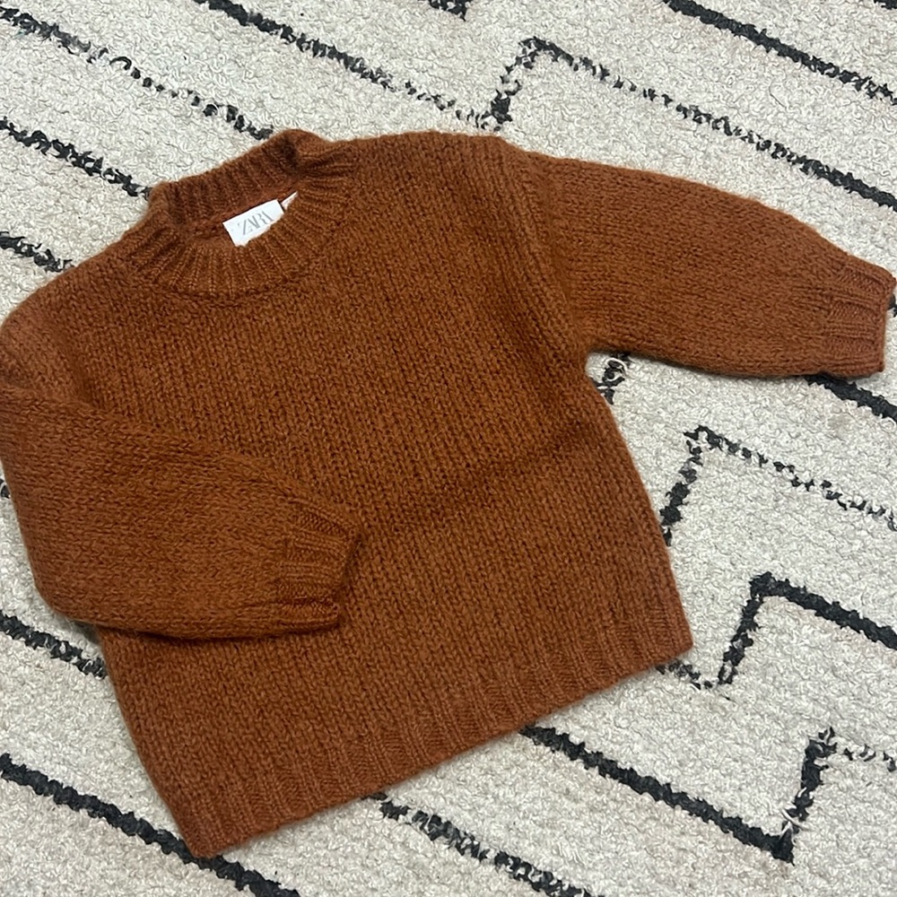 Zara sweater with Alpaca NWT